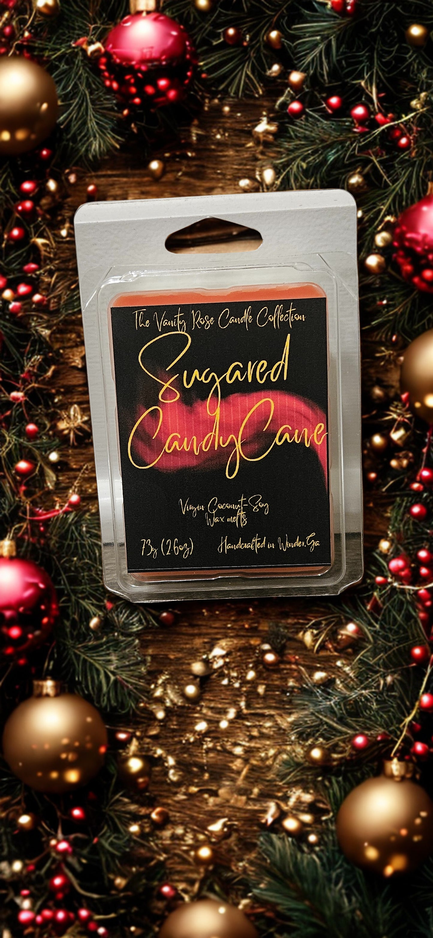 Sugared Candy Cane Wax melt